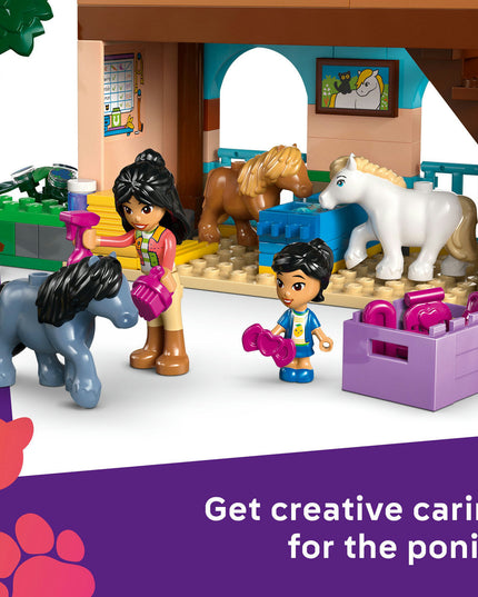 LEGO® Friends Pony Ranch & Stable Building Set, Horse Toy Playset 42654