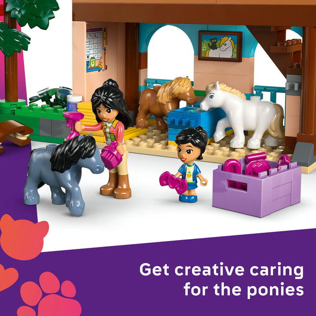 LEGO® Friends Pony Ranch & Stable Building Set, Horse Toy Playset 42654