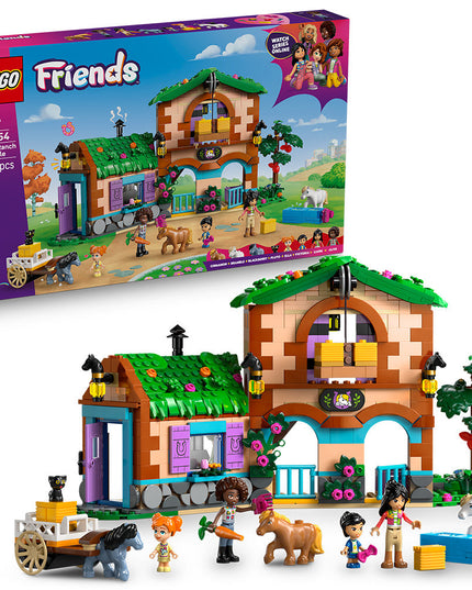 LEGO® Friends Pony Ranch & Stable Building Set, Horse Toy Playset 42654