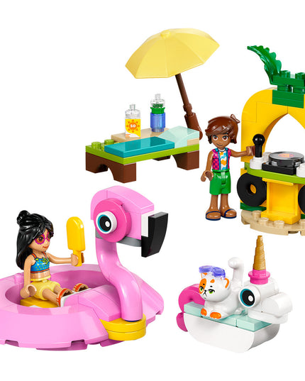 LEGO® Friends Unicorn & Flamingo Pool Party Toy Building Set 42658