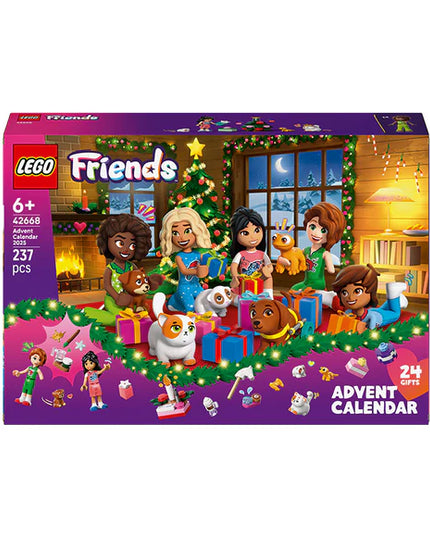 LEGO® Friends Advent Calendar 2025 Christmas Toy Building Set 42668