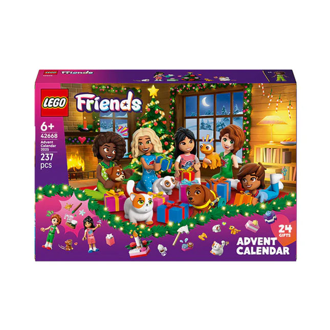 LEGO® Friends Advent Calendar 2025 Christmas Toy Building Set 42668