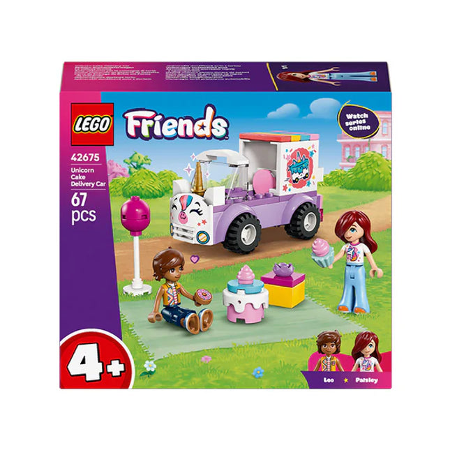 LEGO® Friends Unicorn Cake Delivery Car Toy 42675
