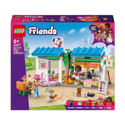 LEGO® Friends Dog Treats Bakery Building Toy Playset 42677