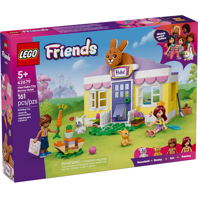 LEGO® Friends Heartlake City Bunny Hotel Playset Toy 42679