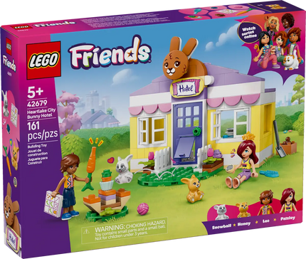 LEGO® Friends Heartlake City Bunny Hotel Playset Toy 42679