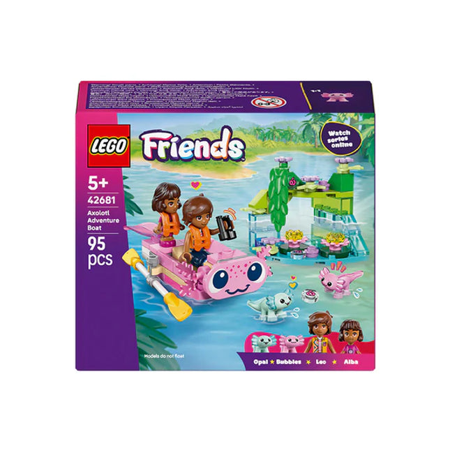 LEGO® Friends Axolotl Adventure Boat 42681
