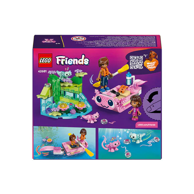 LEGO® Friends Axolotl Adventure Boat 42681
