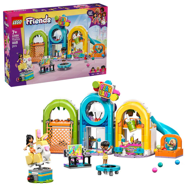LEGO® Friends Fun Indoor Playground Pretend Play Set 42686