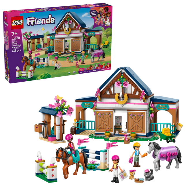 LEGO® Friends Horse Stable and Riding Academy 42688