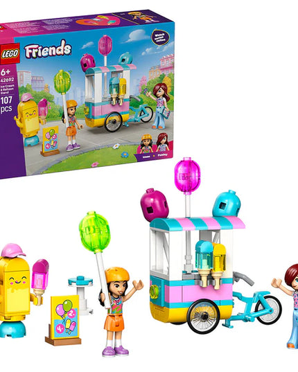 LEGO® Friends Ice Cream & Balloon Stand Building Set 42692