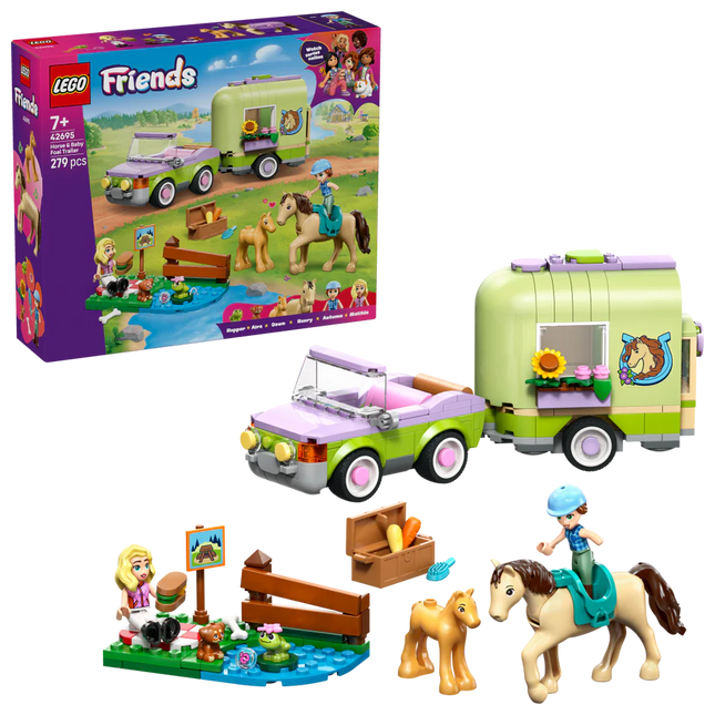 LEGO® Friends Horse & Baby Foal Trailer