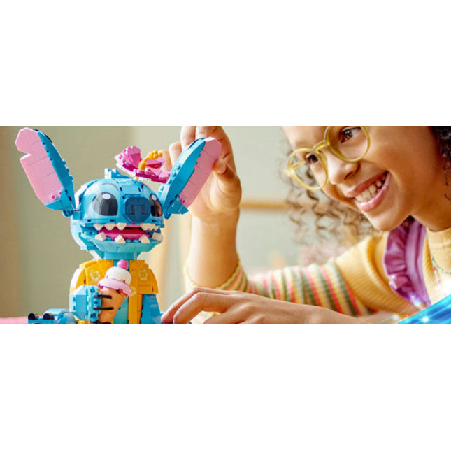 LEGO® ǀ Disney Angel Lilo & Stitch Building Toy for Girls, Boys and Kids 43257