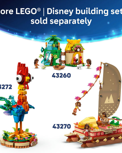LEGO® ǀ Disney Moana 2 Kakamora Barge, Toy Building Set 43258
