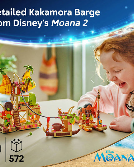 LEGO® ǀ Disney Moana 2 Kakamora Barge, Toy Building Set 43258
