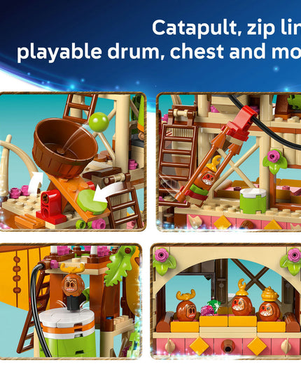 LEGO® ǀ Disney Moana 2 Kakamora Barge, Toy Building Set 43258