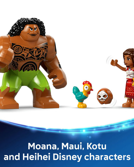LEGO® ǀ Disney Moana 2 Kakamora Barge, Toy Building Set 43258