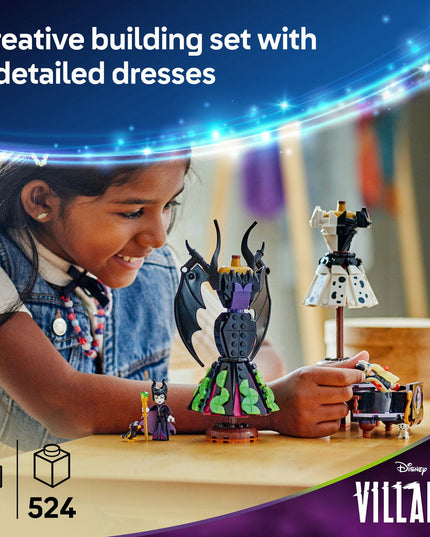LEGO® ǀ Disney Villains Maleficent’s and Cruella De Vil’s Dresses 43262