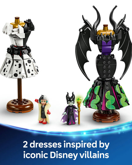 LEGO® ǀ Disney Villains Maleficent’s and Cruella De Vil’s Dresses 43262