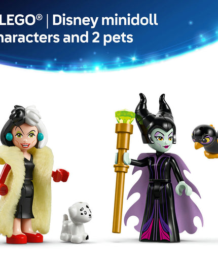 LEGO® ǀ Disney Villains Maleficent’s and Cruella De Vil’s Dresses 43262