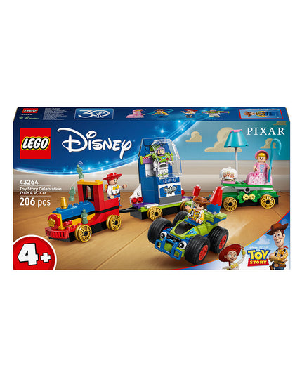 LEGO® ǀ Disney and Pixar’s Toy Story Celebration Train & RC Car Building Playset 43264