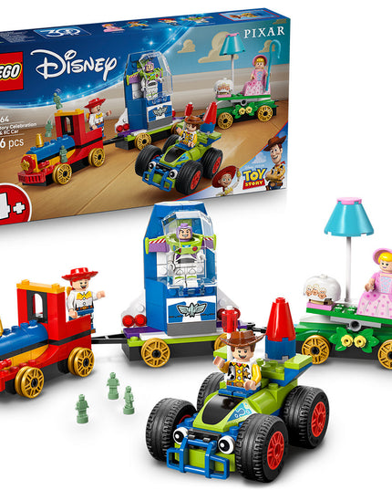 LEGO® ǀ Disney and Pixar’s Toy Story Celebration Train & RC Car Building Playset 43264