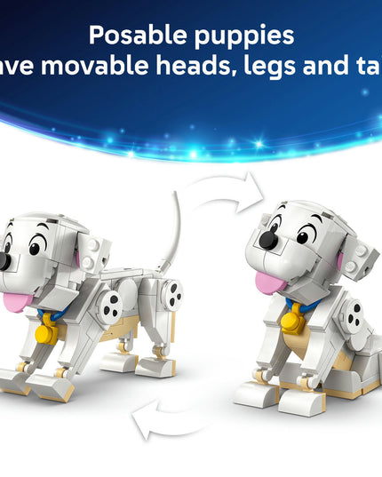 LEGO® ǀ Disney Lucky & Penny 101 Dalmatians Puppies Building Toy 43271