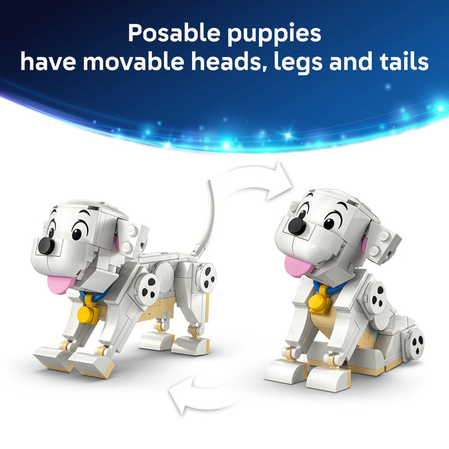 LEGO® ǀ Disney Lucky & Penny 101 Dalmatians Puppies Building Toy 43271