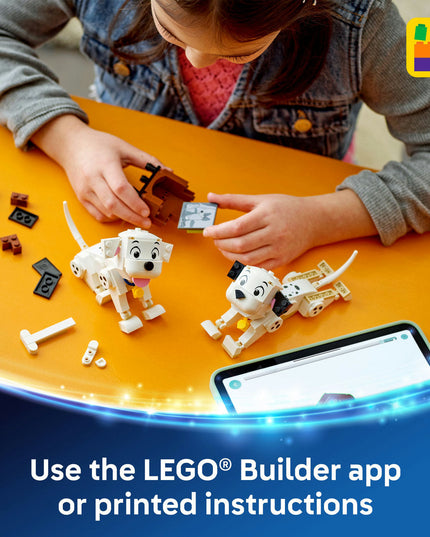 LEGO® ǀ Disney Lucky & Penny 101 Dalmatians Puppies Building Toy 43271