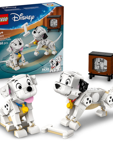 LEGO® ǀ Disney Lucky & Penny 101 Dalmatians Puppies Building Toy 43271