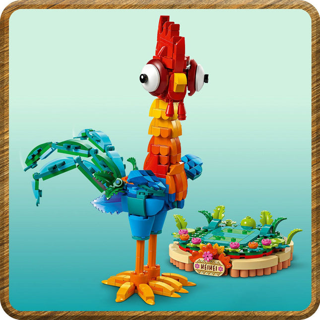LEGO® ǀ Disney Moana 2 Heihei Buildable Animal Model Kit 43272