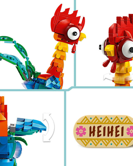 LEGO® ǀ Disney Moana 2 Heihei Buildable Animal Model Kit 43272