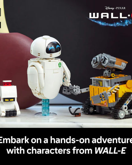 LEGO® ǀ Disney and Pixar WALL-E and EVE Animated Film Building Set 43279