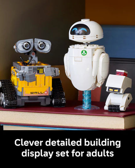 LEGO® ǀ Disney and Pixar WALL-E and EVE Animated Film Building Set 43279