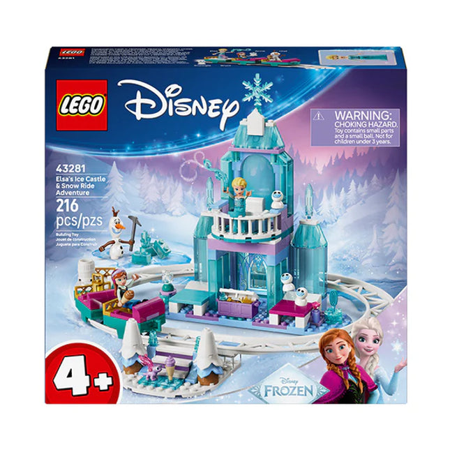 LEGO® ǀ Disney Frozen Elsa’s Ice Castle & Snow Ride Adventure 43281