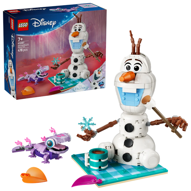 LEGO® ǀ Disney Frozen Olaf and Bruni’s Picnic Fun 43287