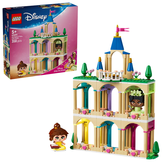 LEGO® ǀ Disney Princess Mini Belle & Tiana with Castle 43291
