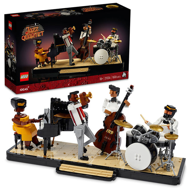 LEGO® Ideas Jazz Quartet Building Kit for Music-Loving Adults 21334