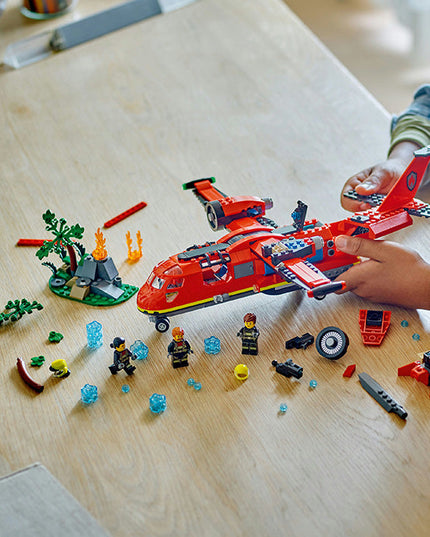 LEGO® City Fire Rescue Plane Building Toy Set 60413