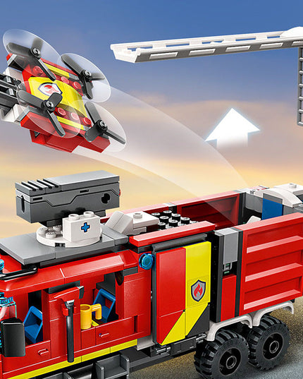 LEGO® City Fire Command Unit Building Toy Set 60374