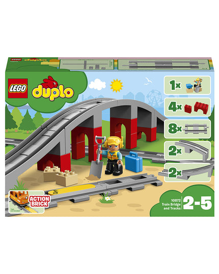 LEGO® DUPLO® Train Bridge and Tracks Construction Toy 10872