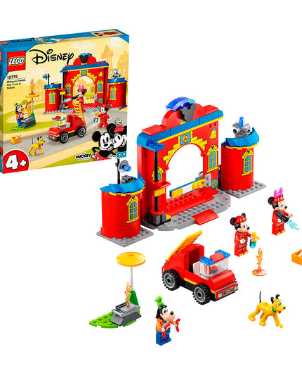 LEGO® ǀ Disney Mickey and Friends – Mickey & Friends Fire Truck & Station Building Kit 10776