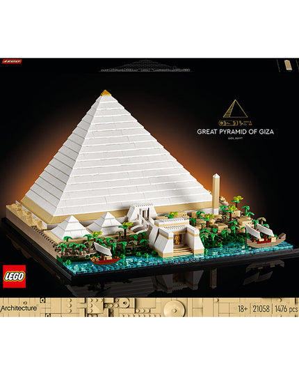 LEGO® Architecture Great Pyramid of Giza Building Kit 21058