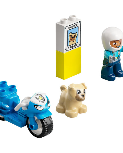 LEGO® DUPLO® Rescue Police Motorcycle 10967 Building Toy