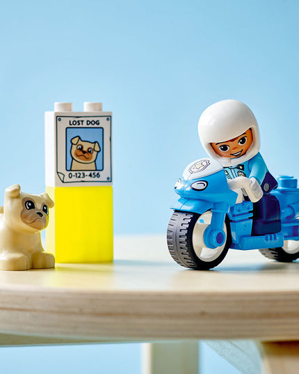 LEGO® DUPLO® Rescue Police Motorcycle 10967 Building Toy