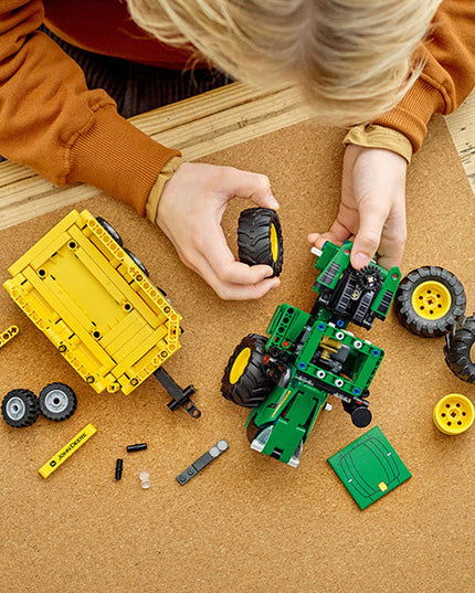 LEGO® Technic™ John Deere 9620R 4WD Tractor Model Building Kit 42136