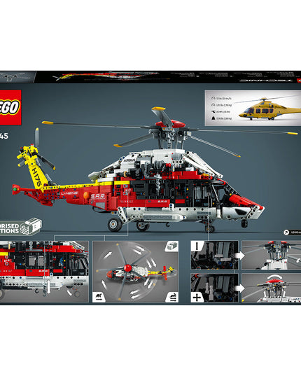 LEGO® Technic Airbus H175 Rescue Helicopter Model Building Kit 42145