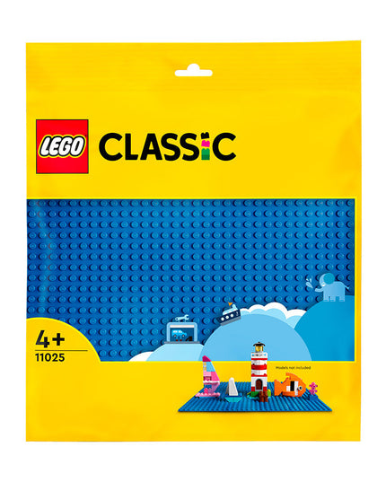 LEGO® Classic Blue Baseplate Building Kit 11025