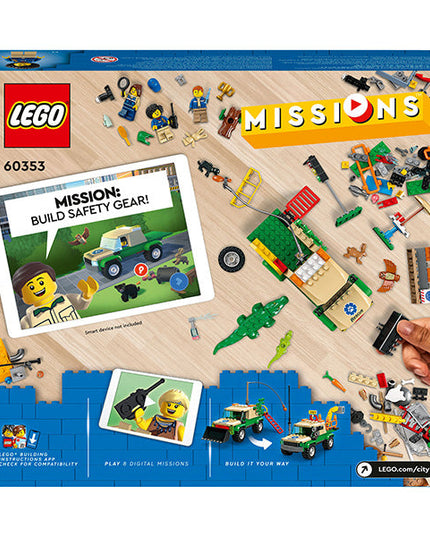LEGO® City Wild Animal Rescue Missions Building Kit 60353