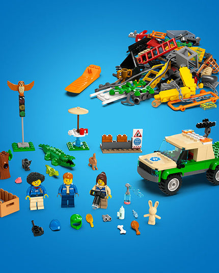 LEGO® City Wild Animal Rescue Missions Building Kit 60353